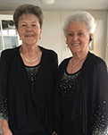 Helen White and Shirley Stem